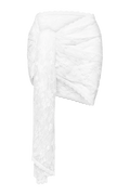 IVORIE STUDIO Accessories Onesize The Halo Scarf - White