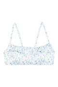 Ivorie Studio Bikini Barcelona Frill Bikini Top - Porcelain Print