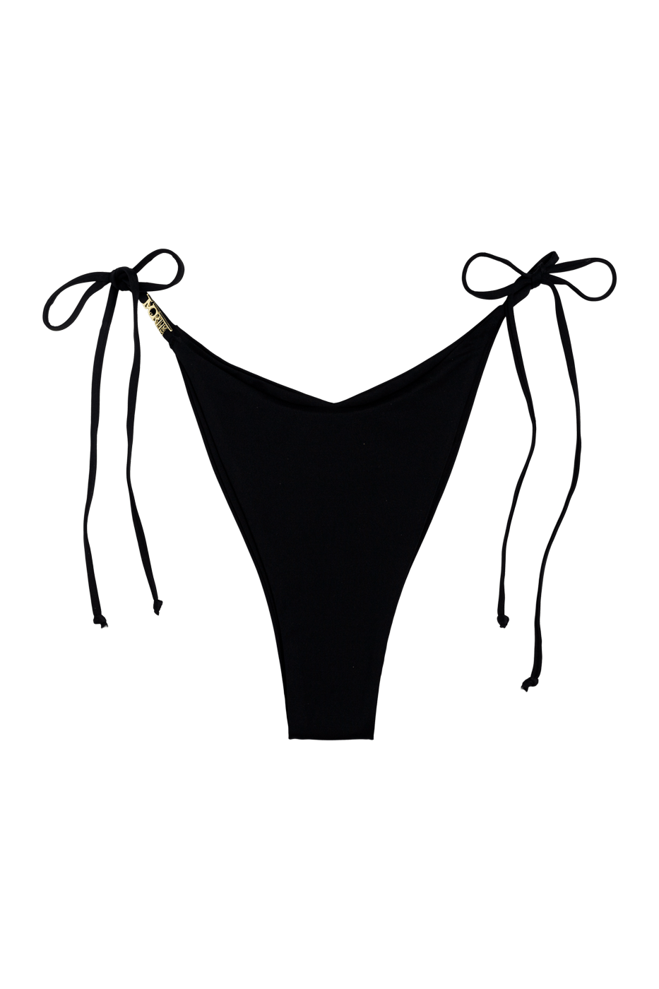 Dubai Bikini Bottom - Black Logo