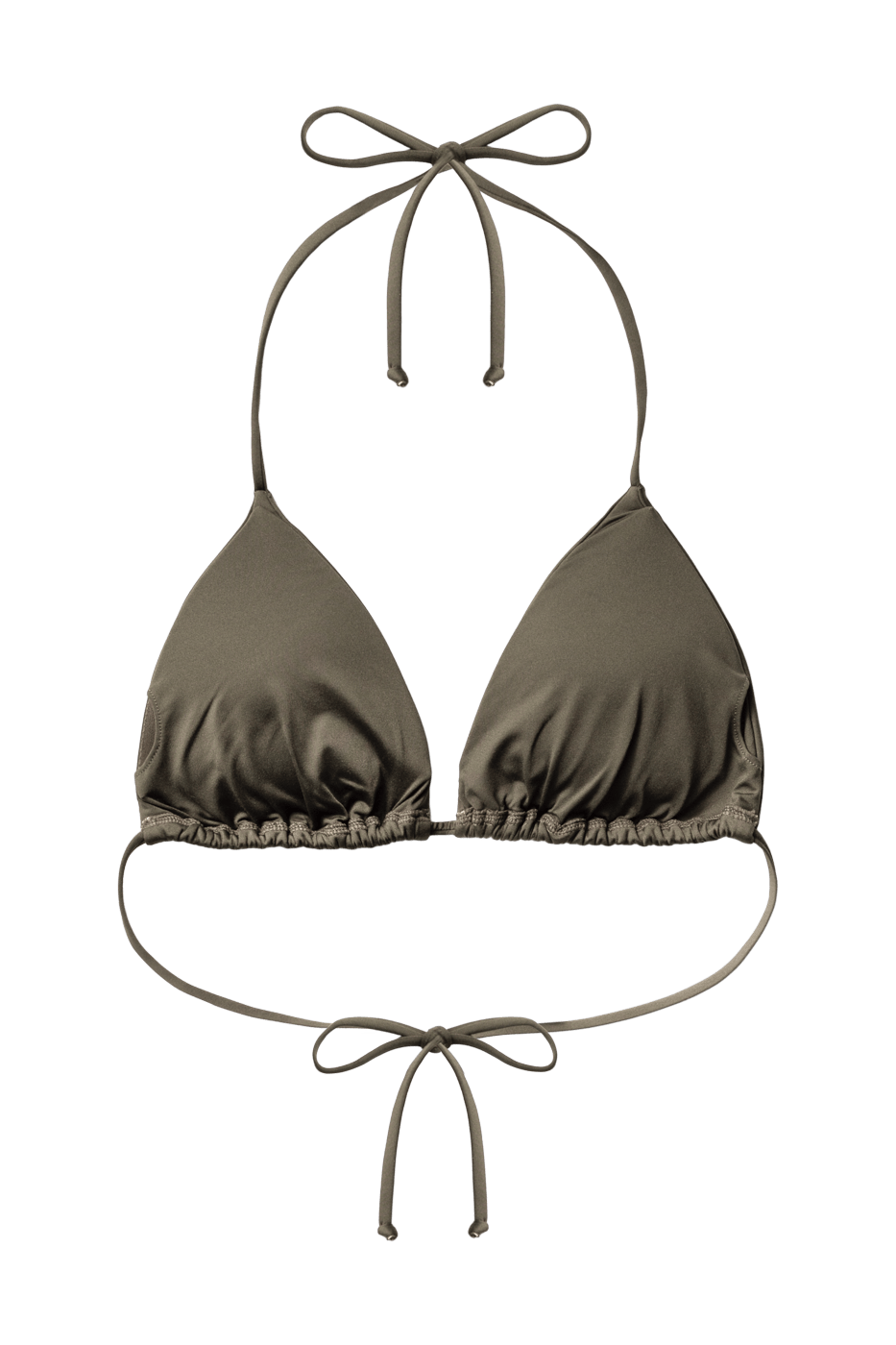 Ivorie Studio Bikini Dubai Bikini Top - Dark Pine Green
