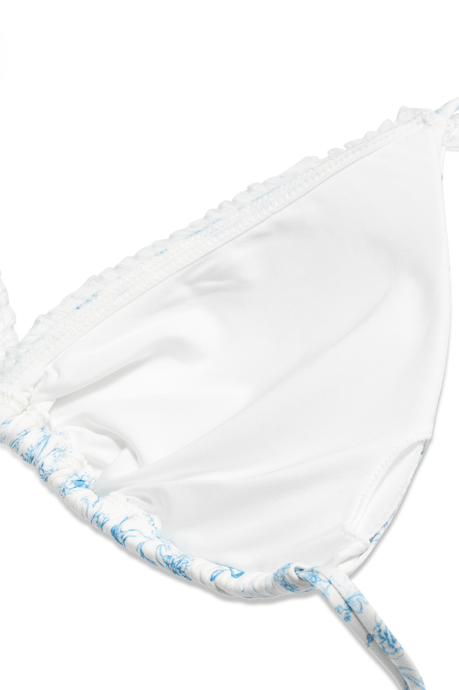 Ivorie Studio Bikini Dubai Bikini Top - Porcelain Print