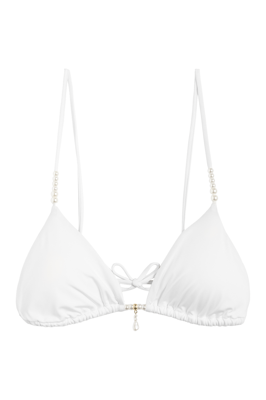 Ivorie Studio Bikini Dubai Bikini Top - Seashell White