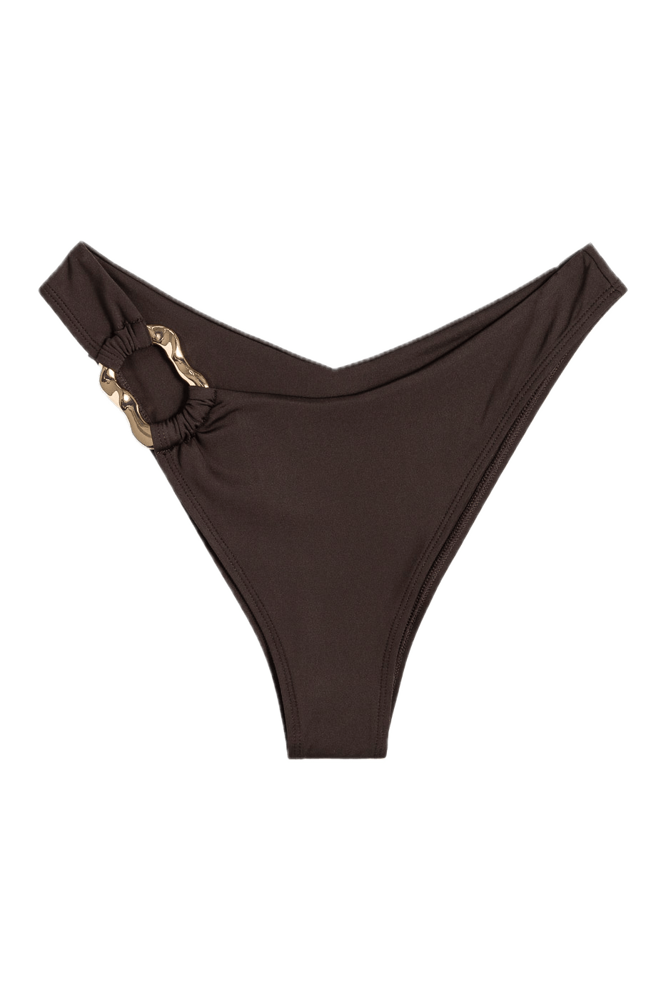 Ivorie Studio Bikini Maldives Bikini Bottom - Coconut Brown
