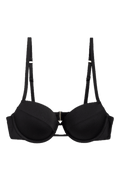 Ivorie Studio Bikini Resort Push-Up Bikini Top - Black