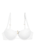 Ivorie Studio Bikini Resort Push-Up Bikini Top - White