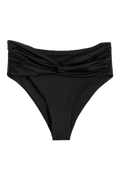 Ivorie Studio Bikini Santorini Mid Waist Bikini Bottom - Black