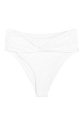 Ivorie Studio Bikini Santorini Mid Waist Bottom - White