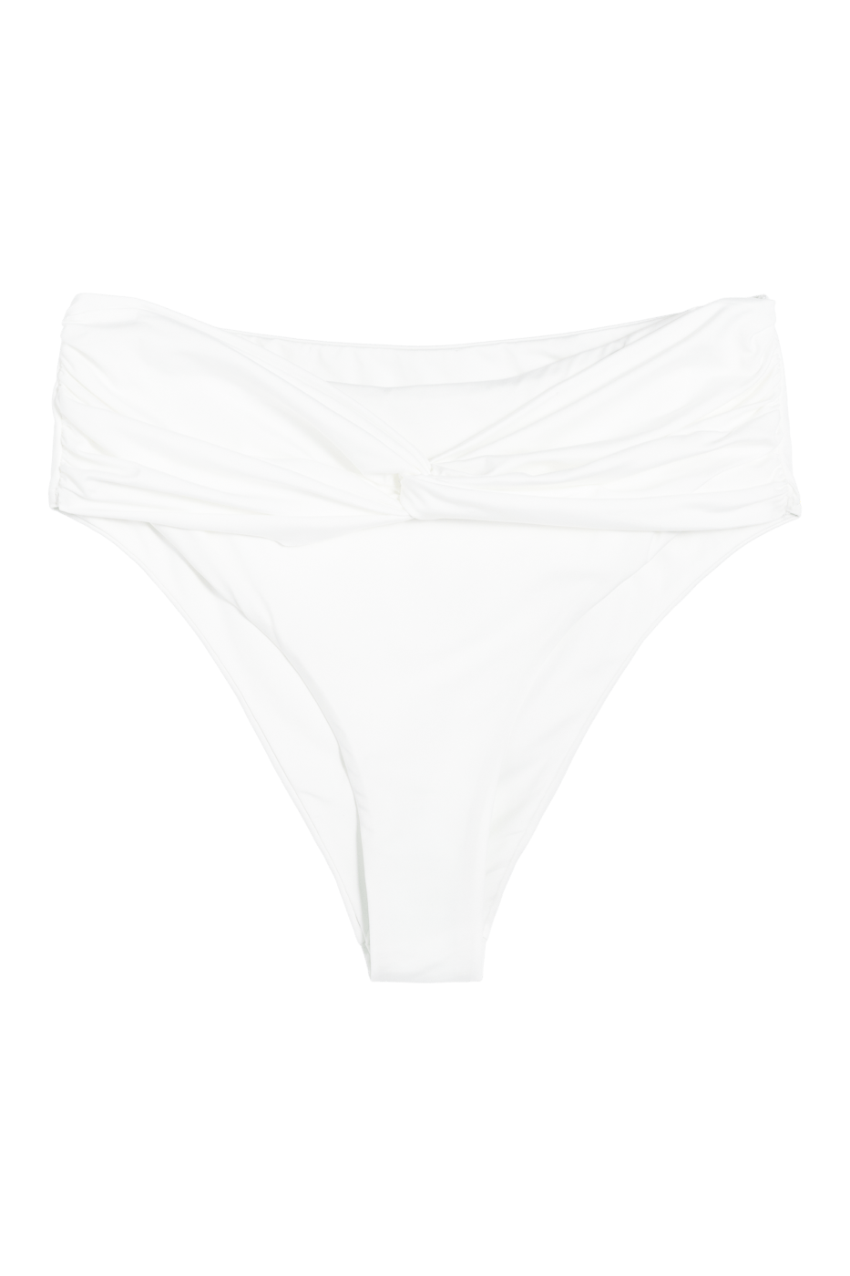 Ivorie Studio Bikini Santorini Mid Waist Bottom - White