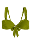 Tulum Bikini Top - Palmtree Green