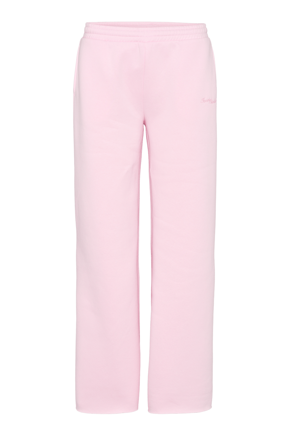 Ivorie Studio Bukse Studio Essential Wide Leg Sweatpant - Baby pink