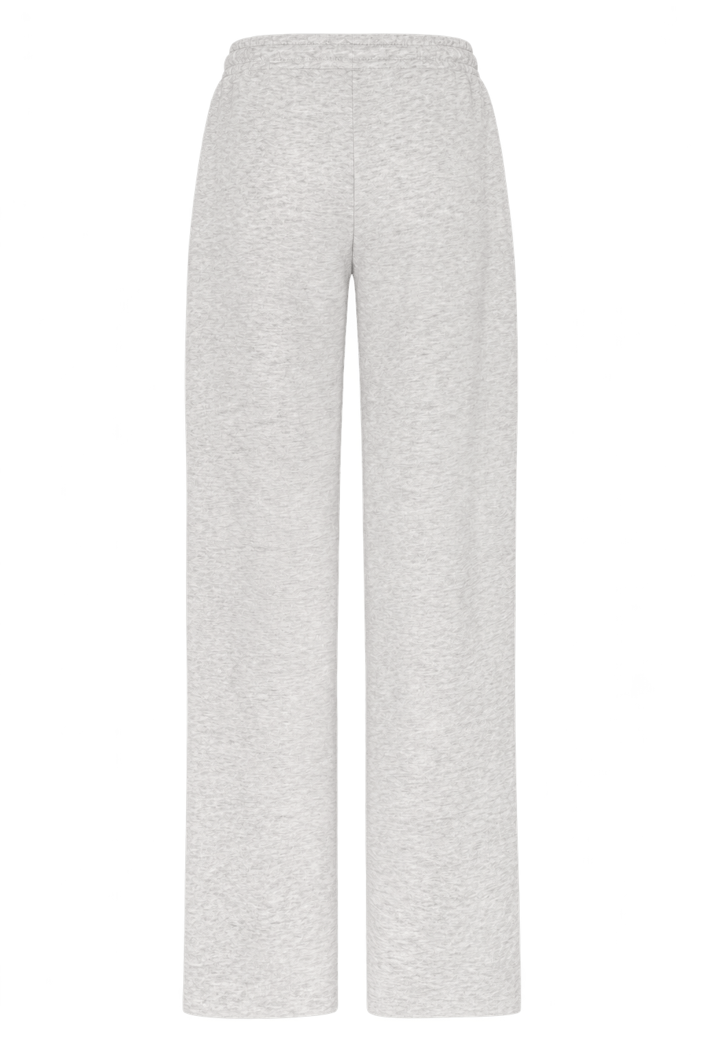 Ivorie Studio College and Sweats Studio Essential Wide Leg Sweatpant - Grey Melange