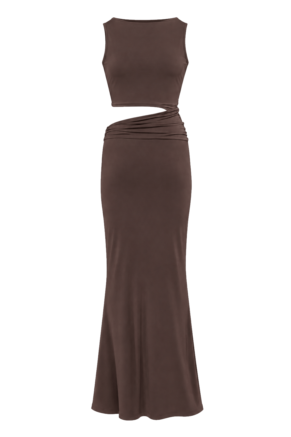 Ivorie Studio Dresses and Skirts Goddess Dress - Espresso Brown