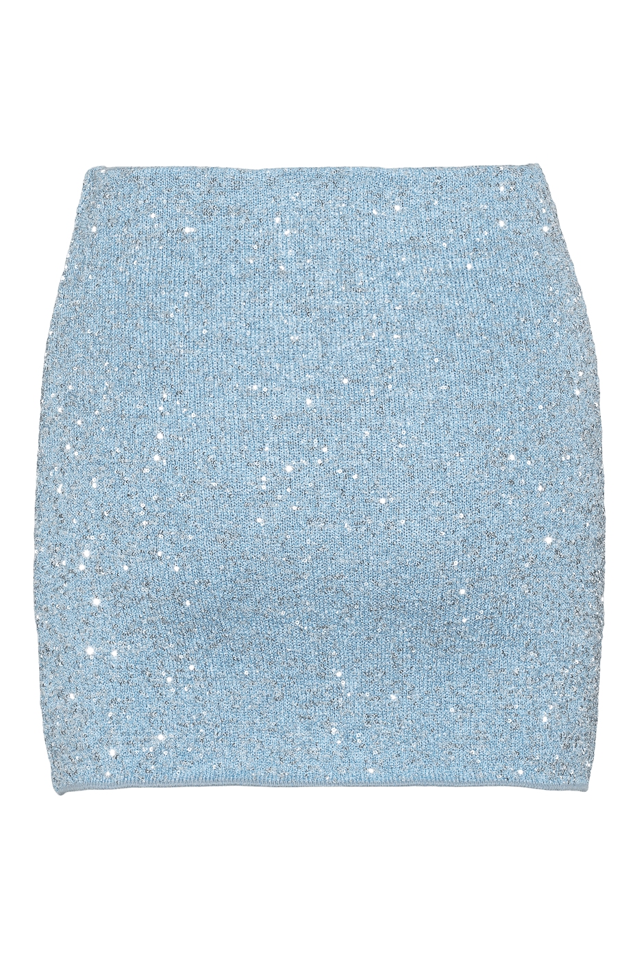 Ivorie Studio Miami Midnight Mini Skirt - Baby Blue