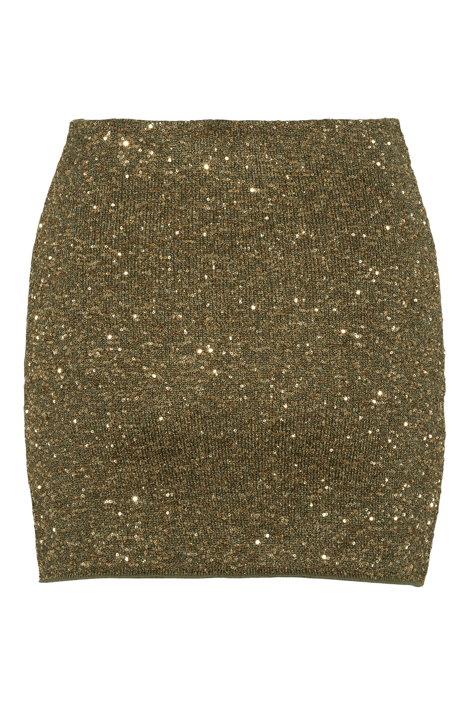Ivorie Studio Miami Midnight Mini Skirt - Leafy Green
