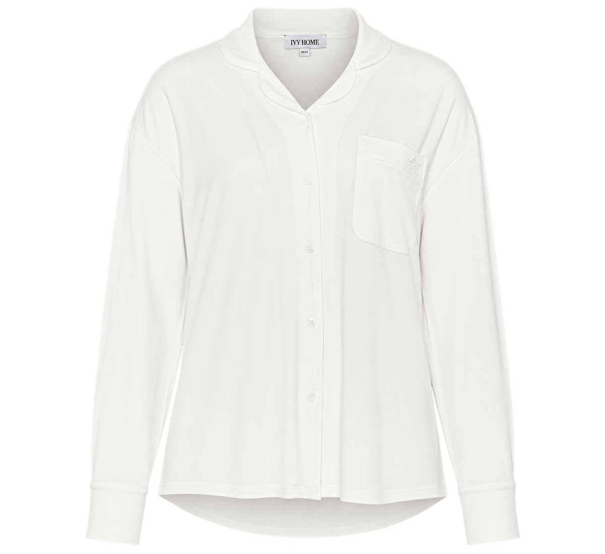 Ivorie Studio Night and Loungewear Cloud Lounge PJ Shirt - Off-white