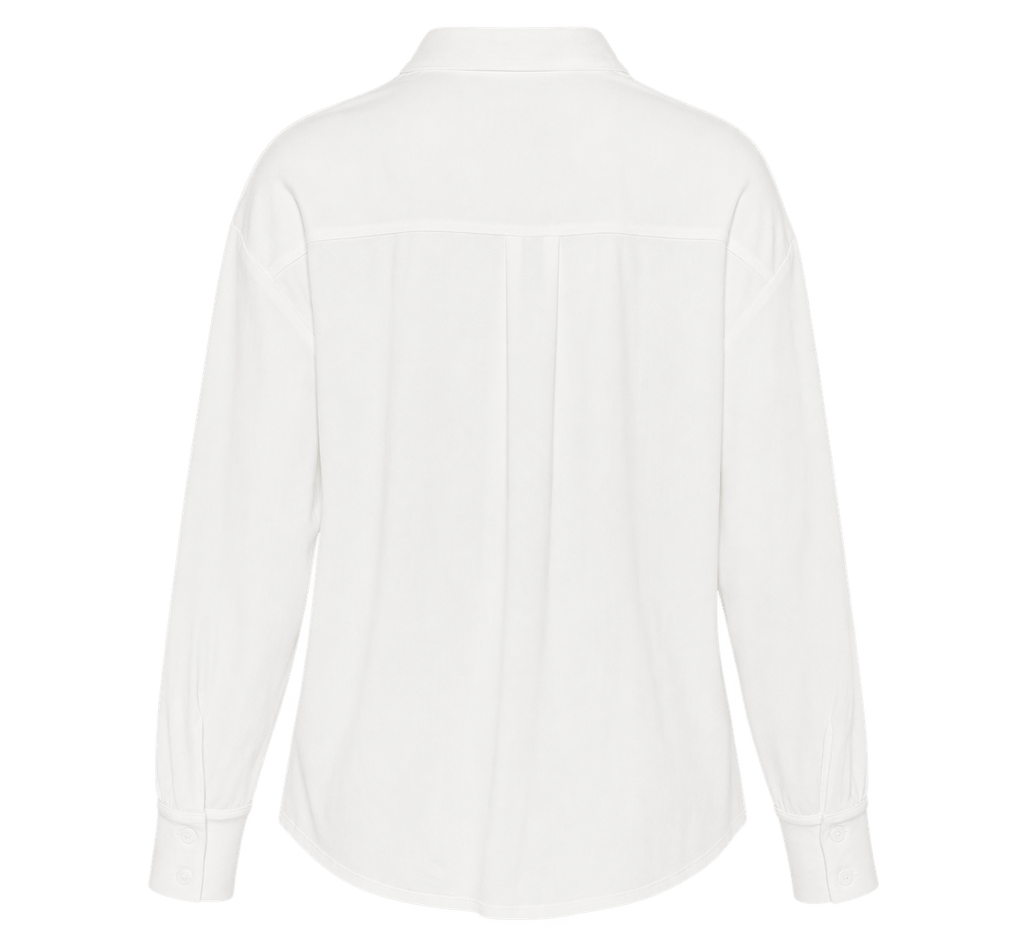 Ivorie Studio Night and Loungewear Cloud Lounge PJ Shirt - Off-white