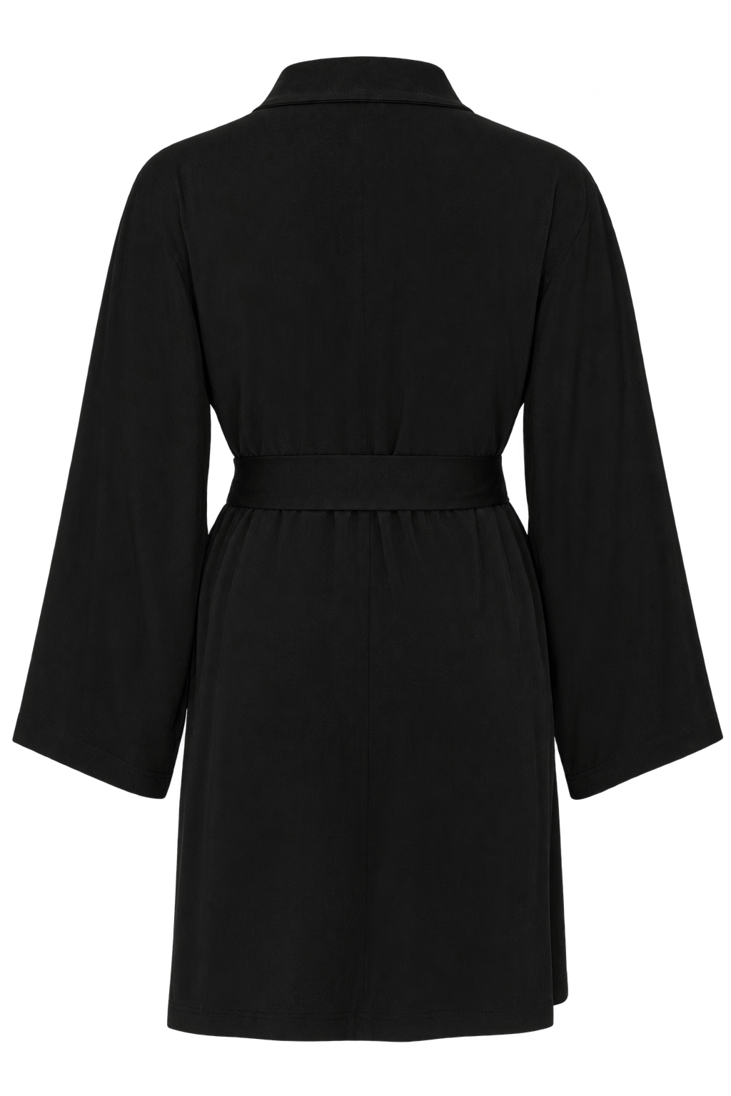 Ivorie Studio Night and Loungewear Cloud Lounge Robe Short - Black