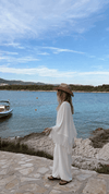 Soleil Wide Leg Pants - Off-White