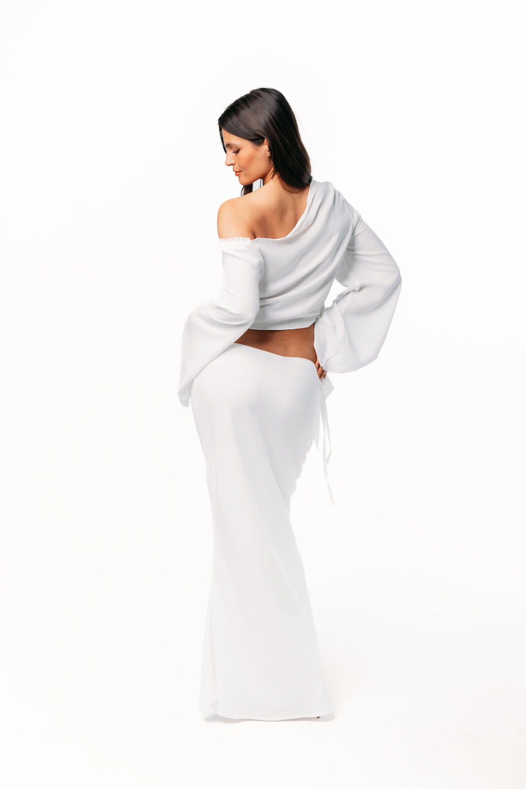Ivorie Studio Skirt Isola Maxi Skirt - Off-White
