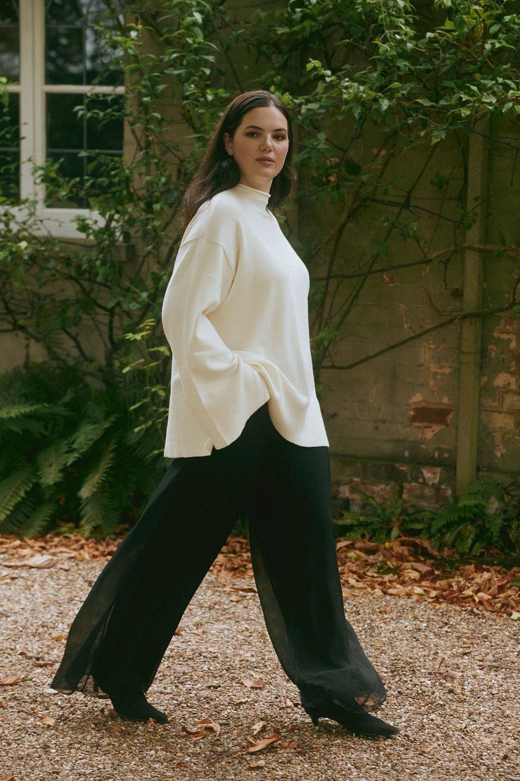 Ivorie Studio Summer Breeze Silk Pants - Black