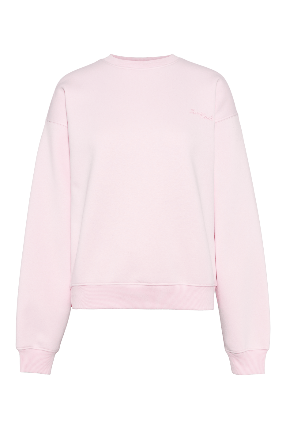 Ivorie Studio Sweater Studio Essential Crewneck - Baby pink