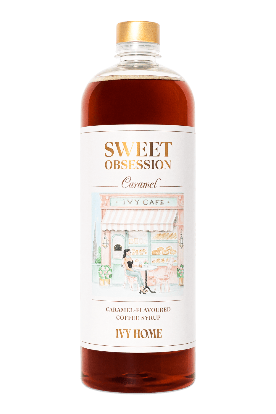 Ivorie Studio Sweet Obsession Caramel Coffe Syrup - 1L