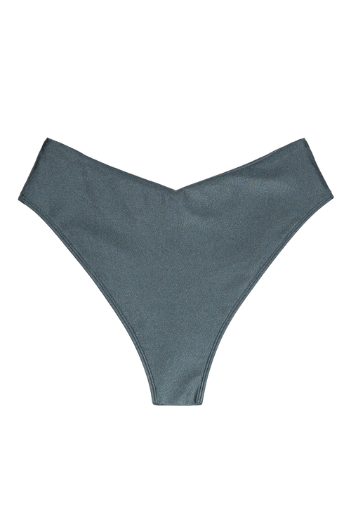 IVORIE STUDIO Swimwear and Beach Coverups Beach Club Bikini Bottom - Deep Teal blue