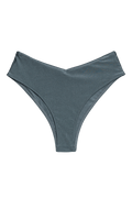 IVORIE STUDIO Swimwear and Beach Coverups Beach Club Bikini Bottom - Deep Teal blue