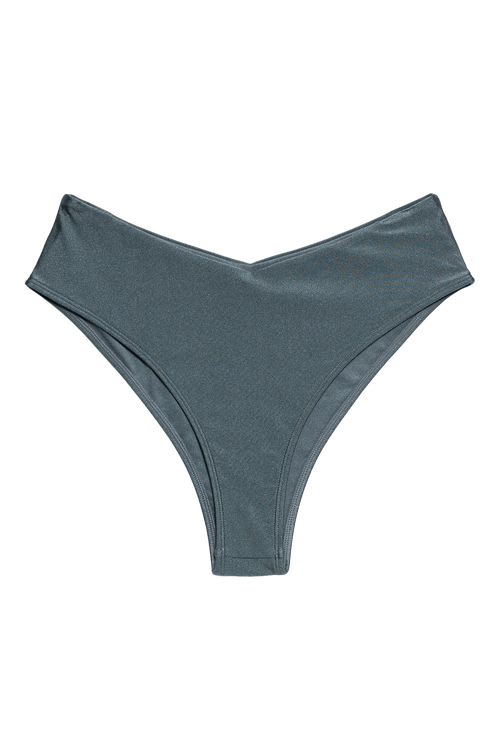 IVORIE STUDIO Swimwear and Beach Coverups Beach Club Bikini Bottom - Deep Teal blue
