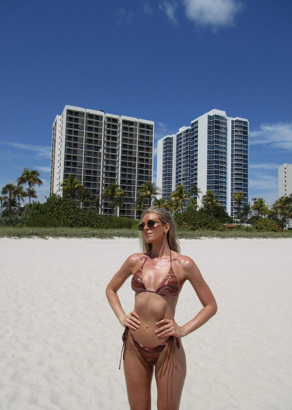 Ivorie Studio Swimwear and Beach Coverups Dubai Embellished Top - Printed