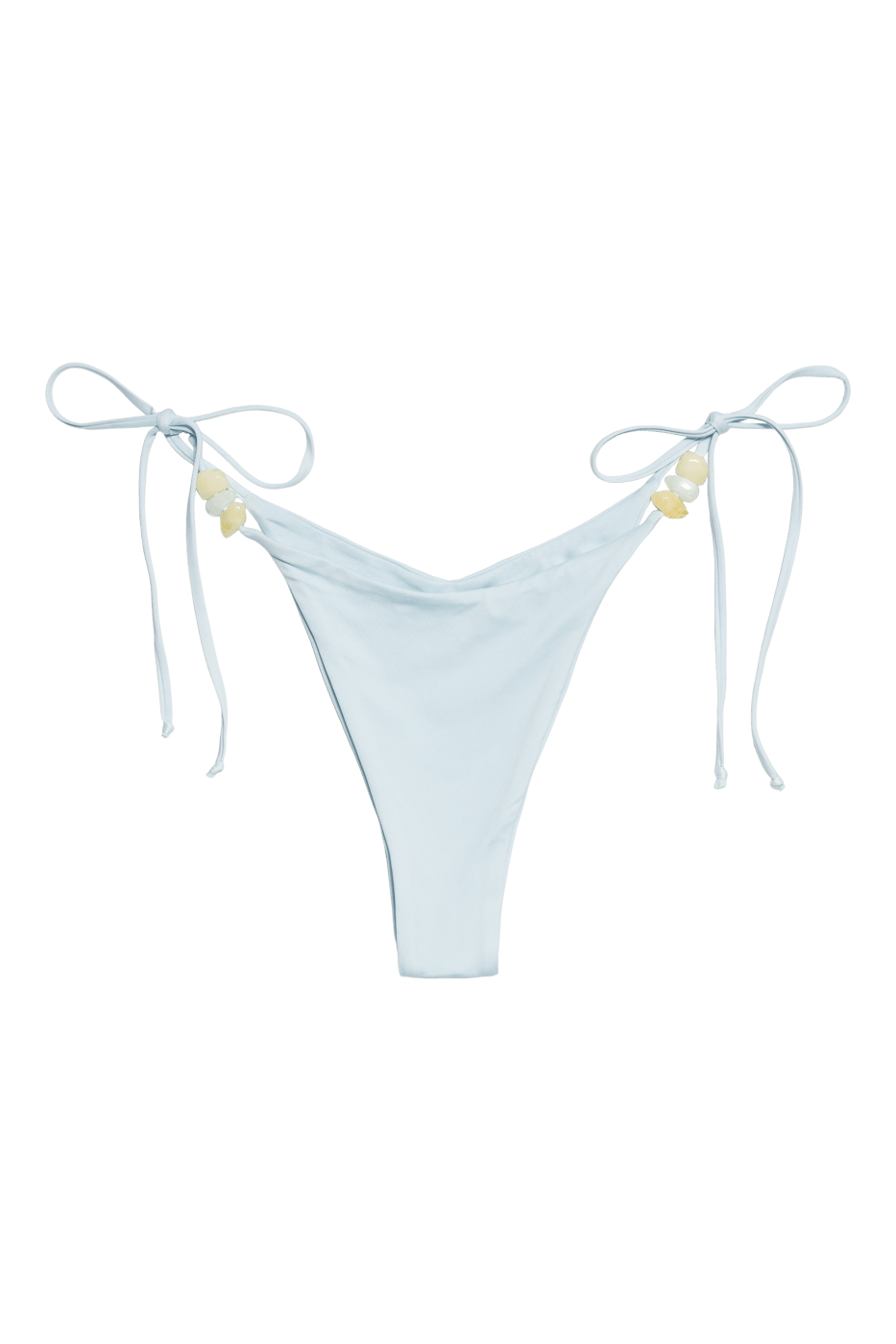 Dubai Stone Bikini Bottom - Ice Blue