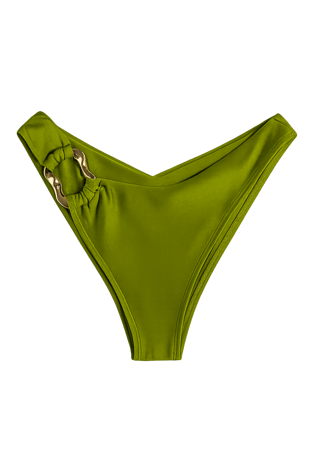 Maldives Bikini Bottom - Palmtree Green