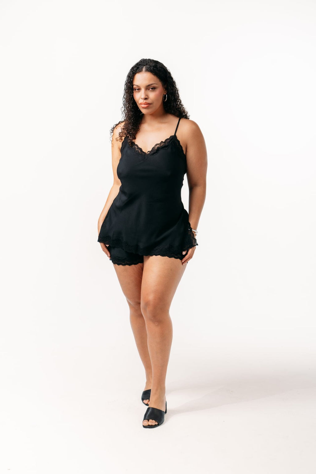 Ivorie Studio Top Bellini Lace Top - Black