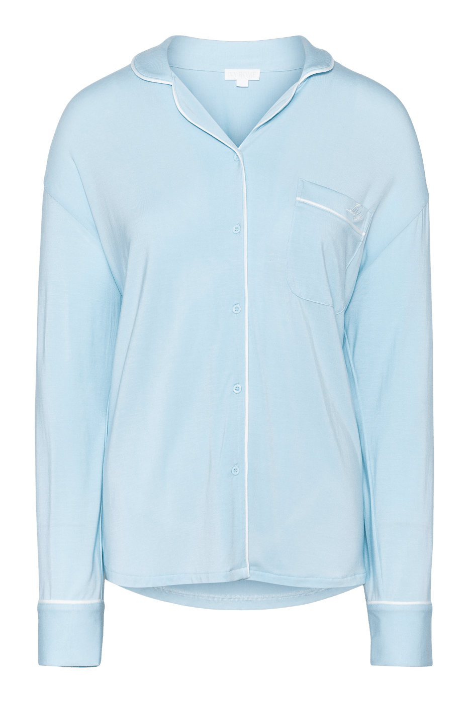 IvorieArchive Cloud Lounge PJ Shirt - Ice Blue