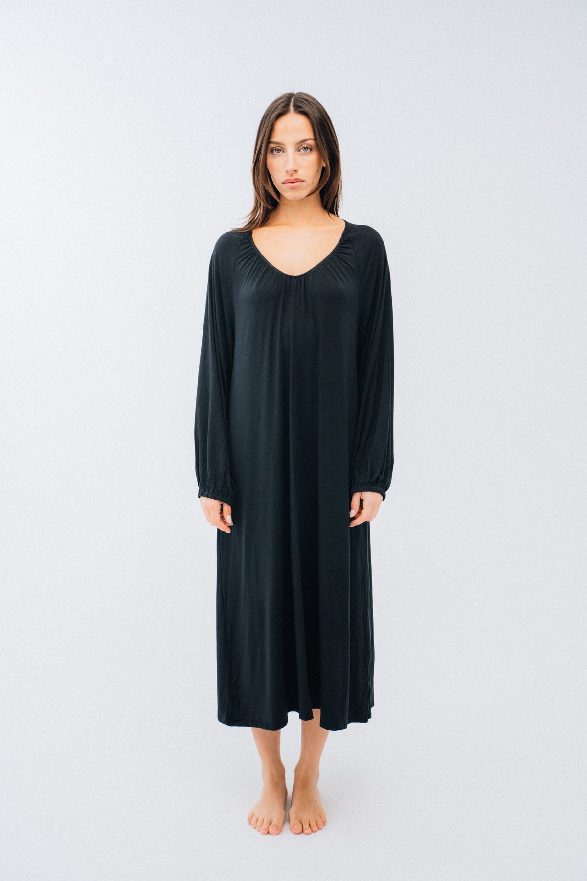 IVY HOME Cloud Lounge Dream Dress - Black