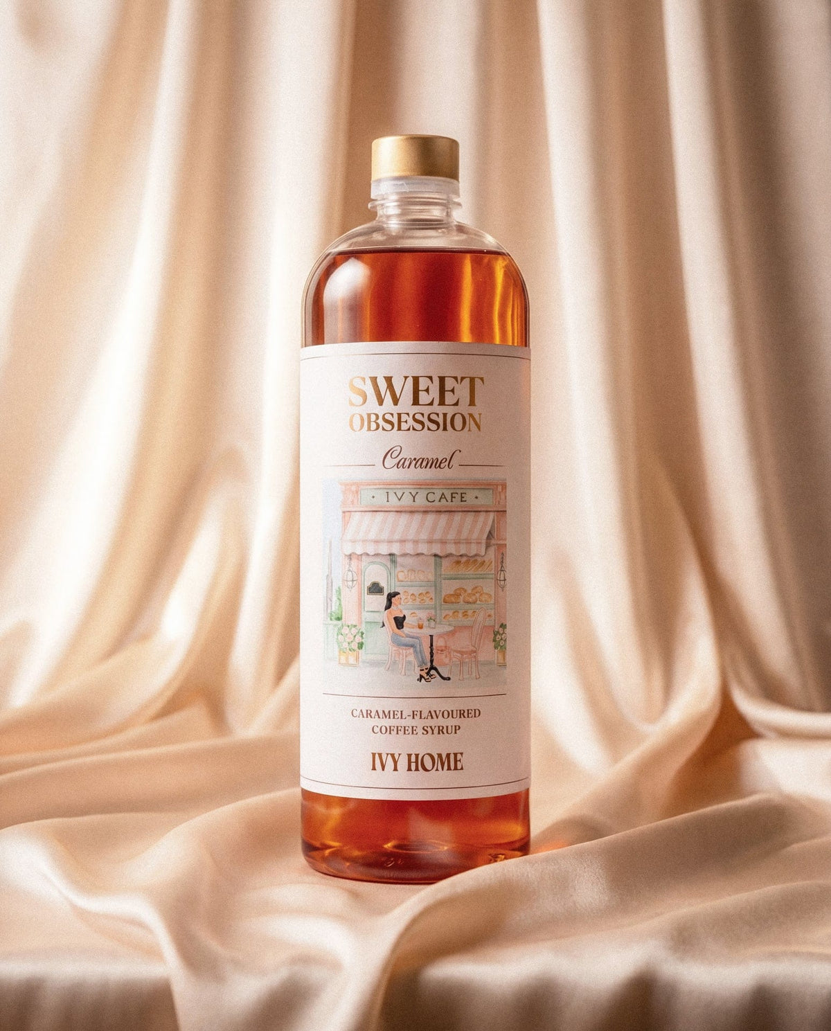 IVY HOME Food and Beverages Sweet Obsession Caramel Coffee Syrup - 1L