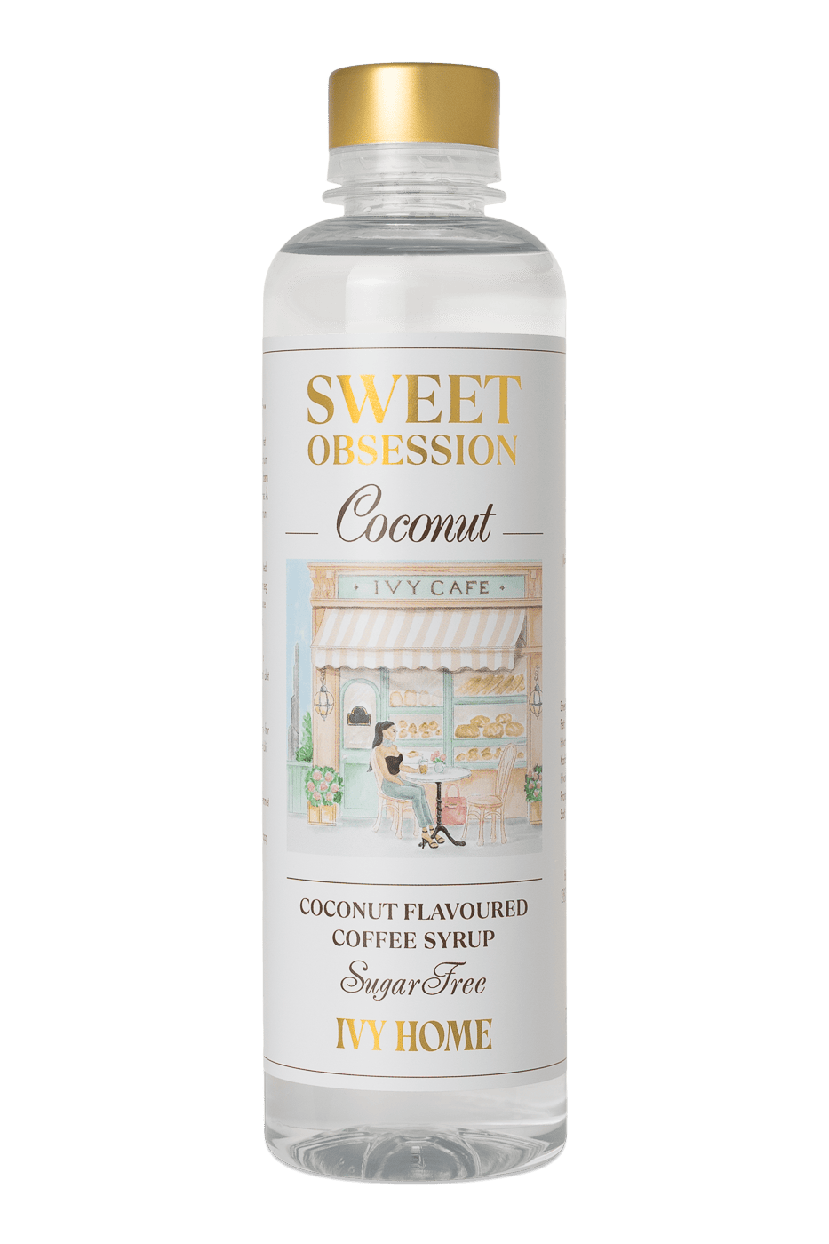Sweet Obsession Coconut Coffee Syrup - Sugar Free - 330ml