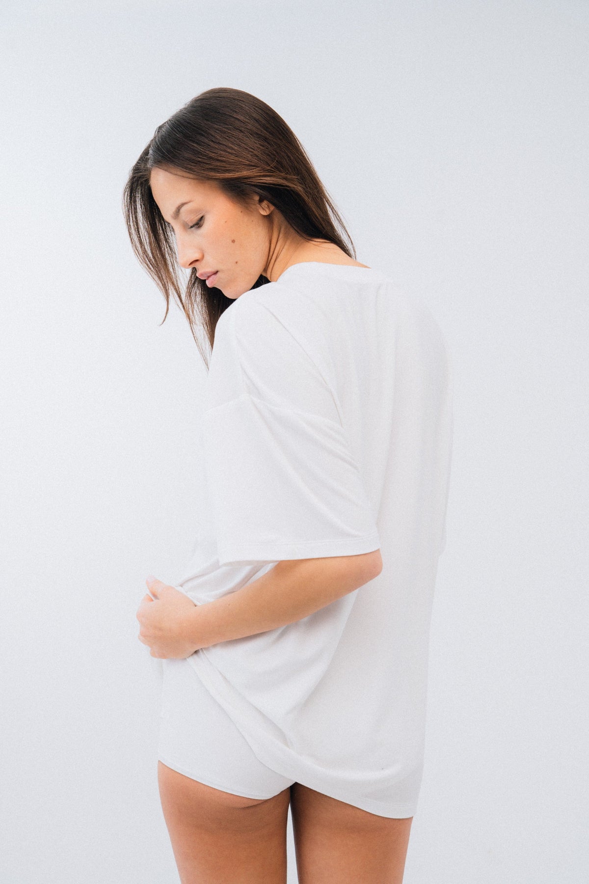 IVY HOME Night and Loungewear Cloud Lounge Multiwear T-shirt - Off-white