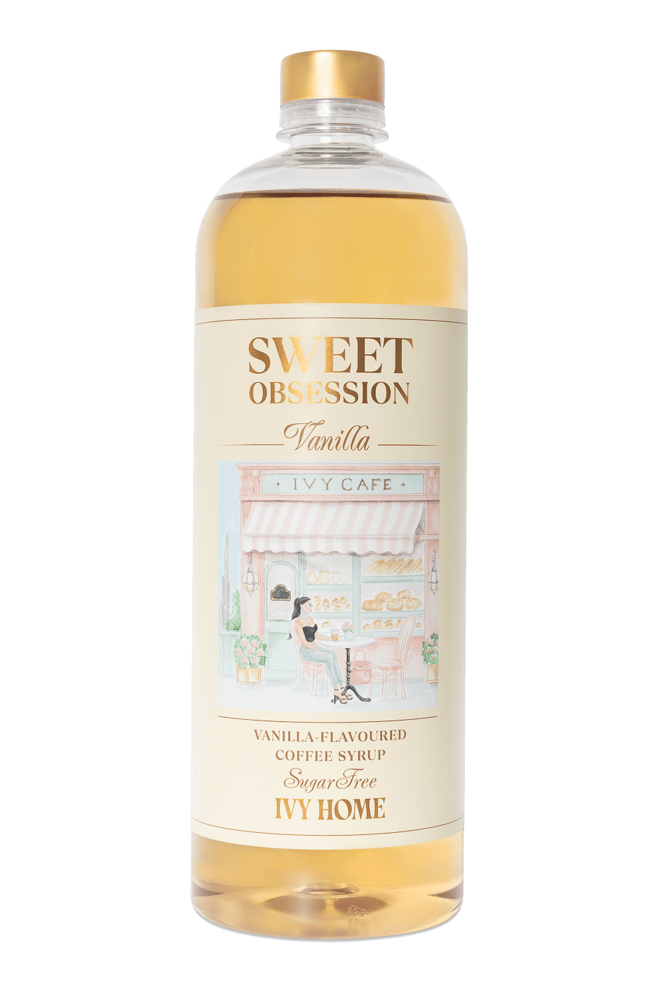 IVY HOME Sweet Obsession Vanilla Coffe Syrup - Sugar Free - 1L