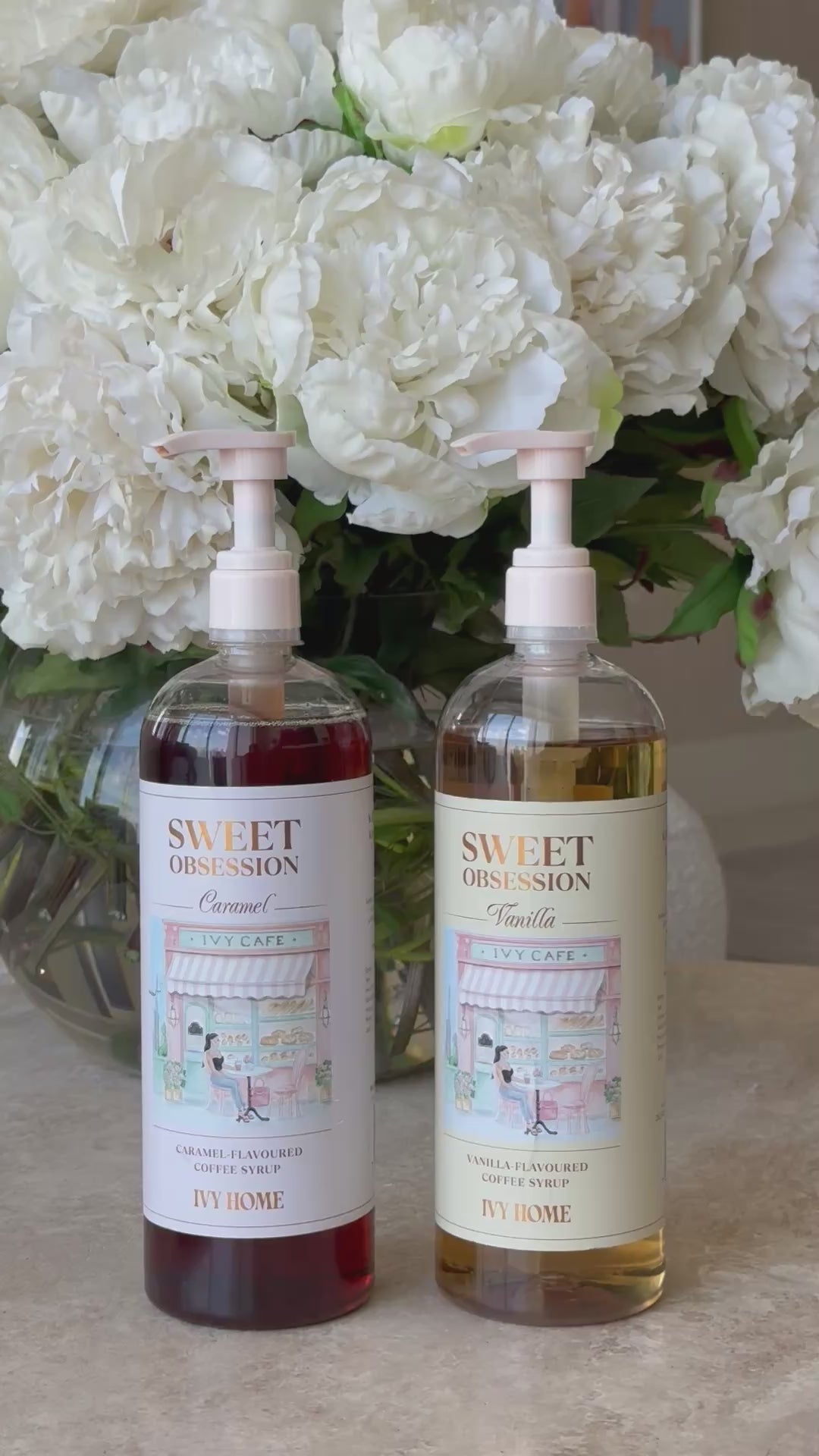 Sweet Obsession Coffee Syrup Pump - 1L